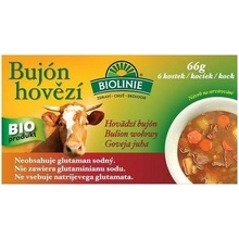 Biolinie Bujón hovězí kostky 66 g