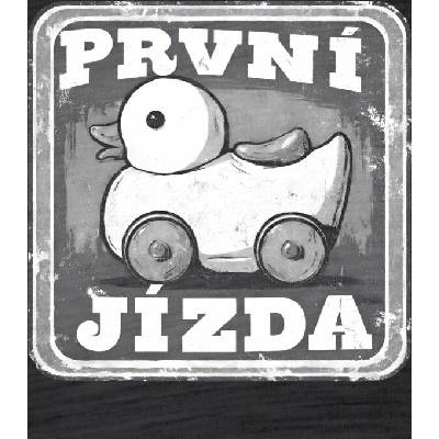 123TRIKO termoska První jízda, bílý potisk 500 ml