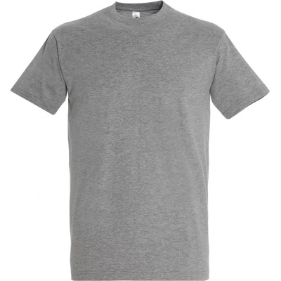Soľs Imperial pánske tričko s krátkym rukávom grey melange