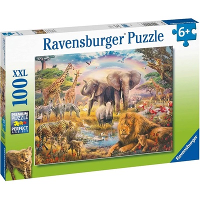 RAVENSBURGER Africká savana XXL 100 dielov
