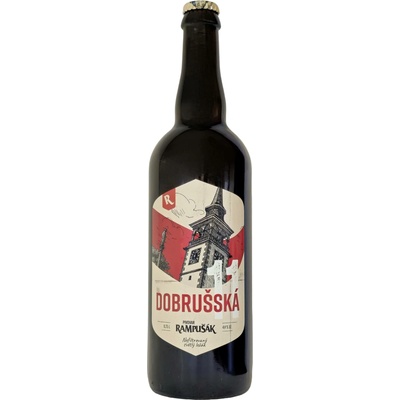 Rampušák Dobrušská 11° NEFILTR 4,4% 0,75 l (sklo)