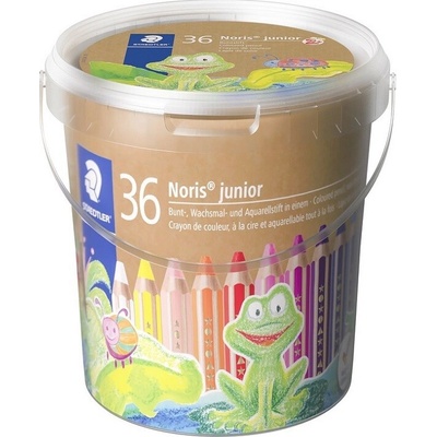 Staedtler Noris Junior multifunkční pastely 3 v 1 sada 36 pastelek