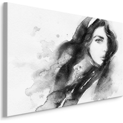MyBestHome BOX Plátno Ženský Portrét V BW I. Varianta: 100x70