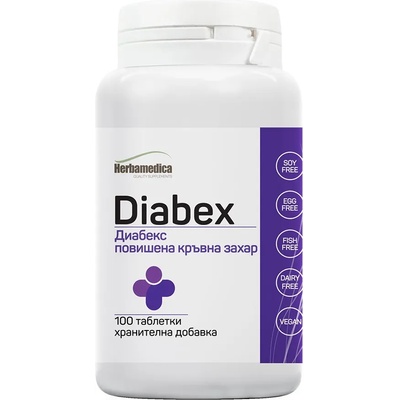 Herbamedica Diabex, 100 таблетки, Herbamedica