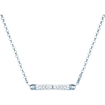 SAVICKI Колие savicki: бяло злато. диаманти