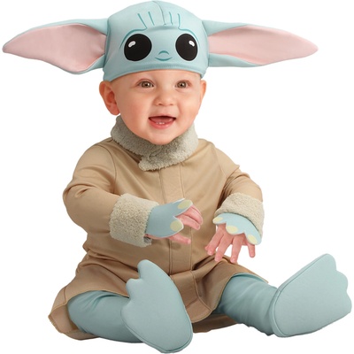 Rubies Бебешки костюм - Бебе Йода Мандалорец Размер за най-малките: 12 - 24 месеца