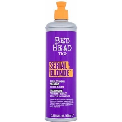 Tigi Bed Head Serial Blonde Purple Toning Šampón na neutralizáciu žltých tónov v blond vlasoch 600 ml
