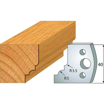 IGM Professional IGM Profil 020 - pár nožov 40x4mm SP F026-020