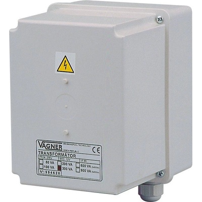 VÁGNER POOL bezpečnostní transformátor 300 W, 230 V/12 V vp-890300