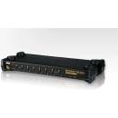 Aten CS-1758 8-port KVM USB/PS2, audio, OSD, rack 19"