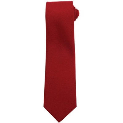 Premier Workwear Work Tie tmavo červená