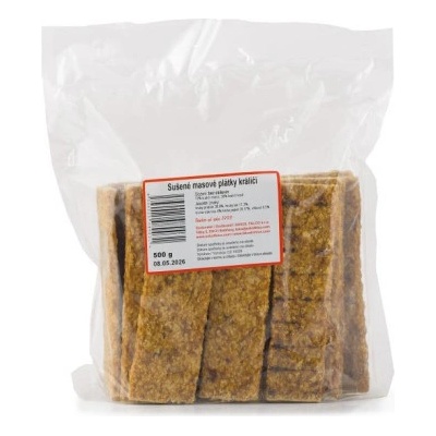 Sokol Falco sušené masové plátky králičí 500 g