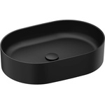 RAVAK Ceramic 550 Slim O 55x37 cm matt black (XJX0D155000)
