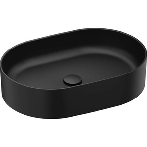 RAVAK Ceramic 550 Slim O 55x37 cm matt black (XJX0D155000)
