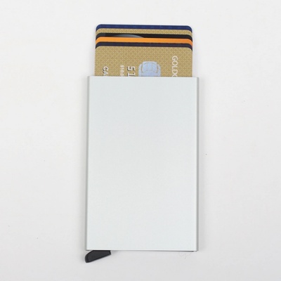 Secrid cardprotector brushed silver