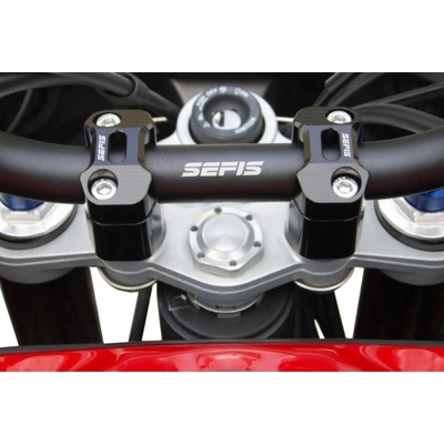 SEFIS Flat 25 nádstavce 28,6mm Triumph Tiger 1050 2014 - 2016