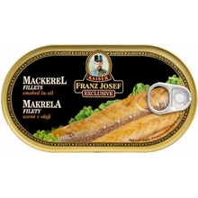 Franz Josef Kaiser Makrela udena filety v rastlinnom oleji 170 g