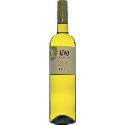 Ilias Ryzlink vlašský pozdní sběr "Slunný vrch" 2023 13% 0,75 l (holá láhev)