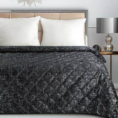 Takoy Sametový přehoz na postel BLINK 6 prošívaný se třpytivým potiskem-HF-468094 170 x 210 cm