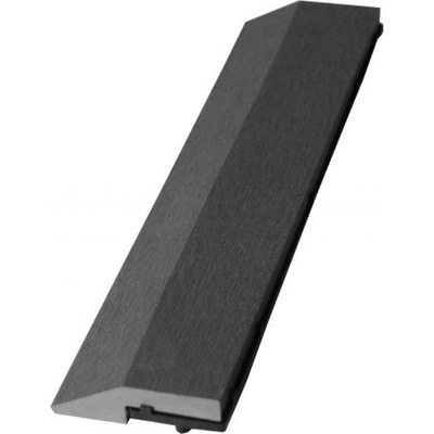 Max WPC lišta lemovací zámková šedá