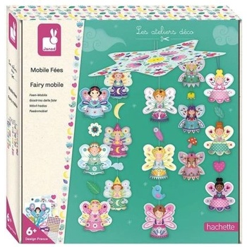 Janod - Творчески комплект - Висяща декорация с феи (J07925)