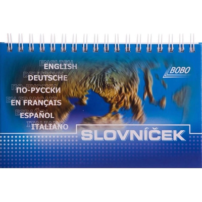 Slovníček s horní vazbou