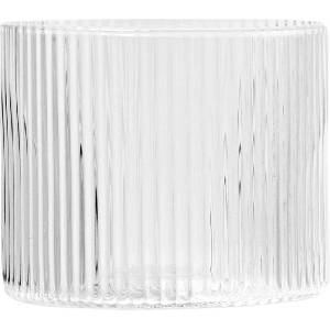 Ferm Living Ripple Чаши ниски 200 мл прозрачни, 4 бр (1104264664)