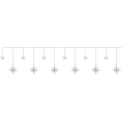 Verk 26019 Svetelný záves hviezdy 138 LED multikolor