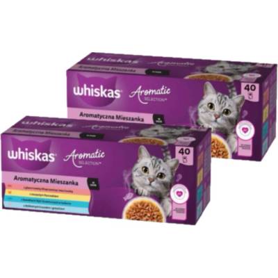 WHISKAS Adult Aromatic Mix sáčky 80 x 85 g