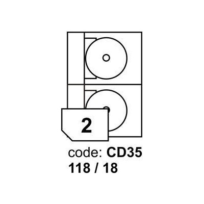 Rayfilm biele R0100CD35A A4 100 list.