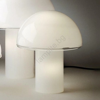 Artemide A006300 - Настолна лампа ONFALE 1xE14/5W/230V + 1xE27/13W бял (AT0177)