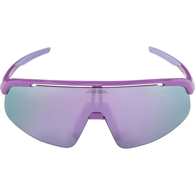 Alpina Слънчеви очила Alpina Youth's Turbo Pro Mirror S3 Sunglasses - Berry Gloss / Lilac Mirror - размер One Size (205-6928-0111)