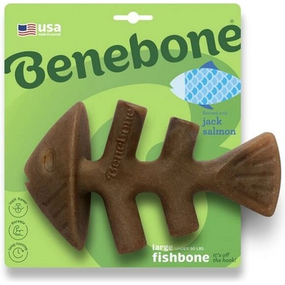 Benebone Fishbone ochucená 21,1 x 12,2 cm
