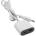 Commel УДЪЛЖИТЕЛ С КАБЕЛ 2xUSB ЗА ЗАРЕЖДАНЕ ТИП A+C 3A 15W 1.5м. БЯЛ (C245-101)