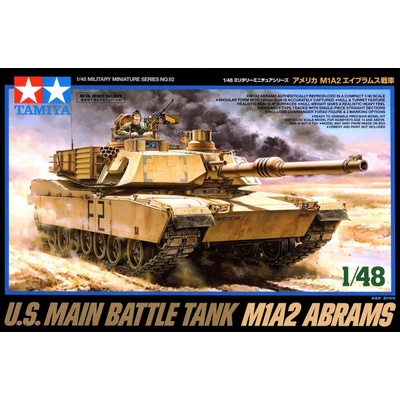 Tamiya U.S. Main Battle Tank M1A2 Abrams 1:48