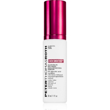 Peter Thomas Roth EVEN SMOOTHER Glycolic Retinol Resurfacing Serum интензивен серум с изглаждащ ефект 30ml
