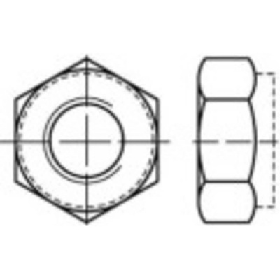 TOOLCRAFT TO-5374779 šesťhranné matice M14 nerezová ocel A4 100 ks