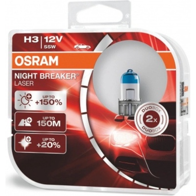 Osram Night Breaker H3 PK22s 12V 55W 64151NL-HCB
