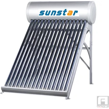 Image 1 of Sunstar Термосифонна система под налягане Sunstar SC-HE 165 литра (SC-HE-165)
