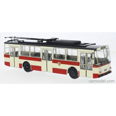 Premium classixxs Škoda 14tr Autobus Filobus Trasporto Pubblico 1972 Cream Red 1:43
