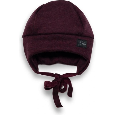 ESITO Čepice pro miminko Warmkeeper Zoe Garnet vínová