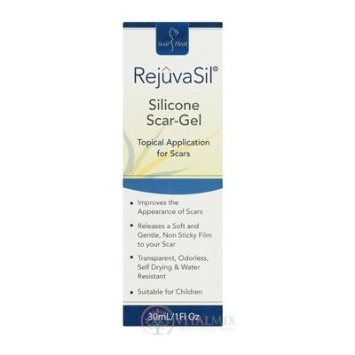 Scar Heal RejuvaSil silikónový gél na jazvy 30 ml