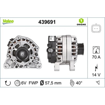 generátor VALEO 439691