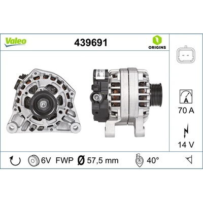 generátor VALEO 439691
