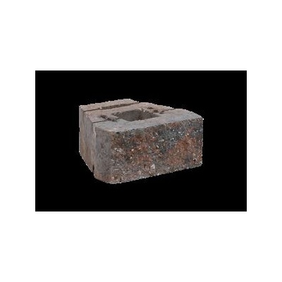 GEOSTONE miniFLAT štípaný Skořicovo-černá