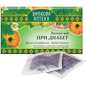 Bioherba Herbal Tea Diabetes [20 x 30 грама]