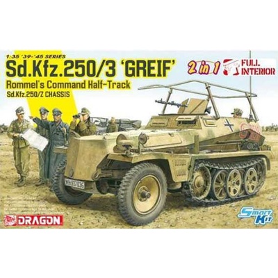 Dragon Dragon Sd.Kfz.250/3 Greif 2 in 1Model Kit military 6911 1:35