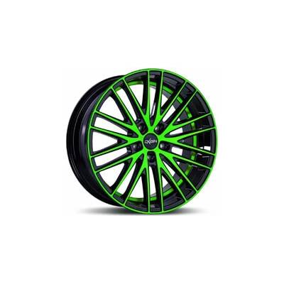 OXIGIN 19 7,5x17 5x108 ET45 neon green polished matt