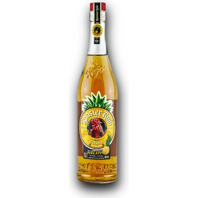 Rooster Rojo Anejo Smoked Pineapple 38% 0,7l (holá láhev)