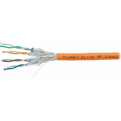 Planet KAB-SFTP7-B2ca-LSOH-OR FTP drát Cat 7 4pár 600MHz SFTP